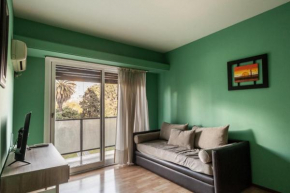Departamento frente al parque